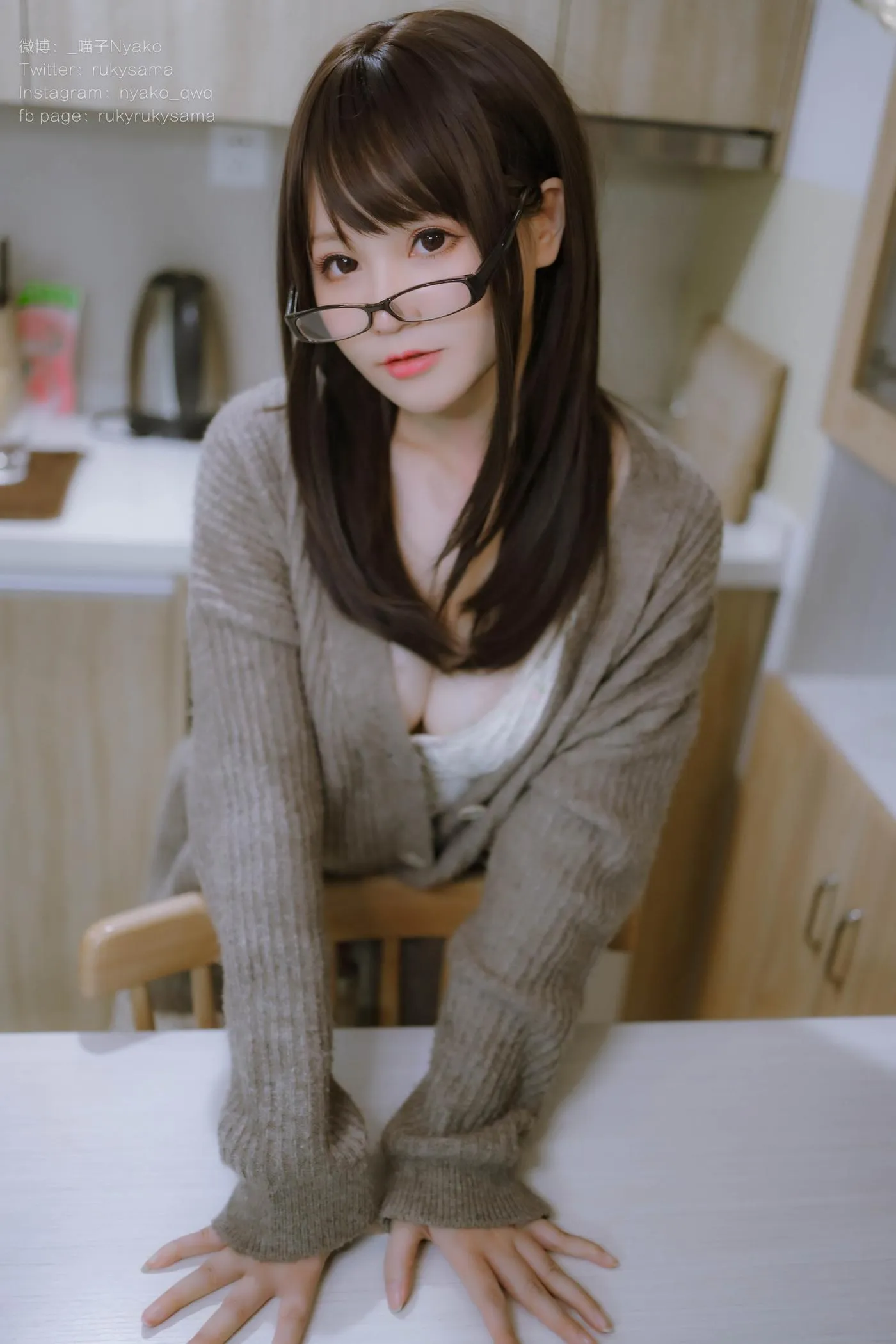 Nyako喵子 – NO.29 妄想彼女同棲生活-便服 [73P]插图3
